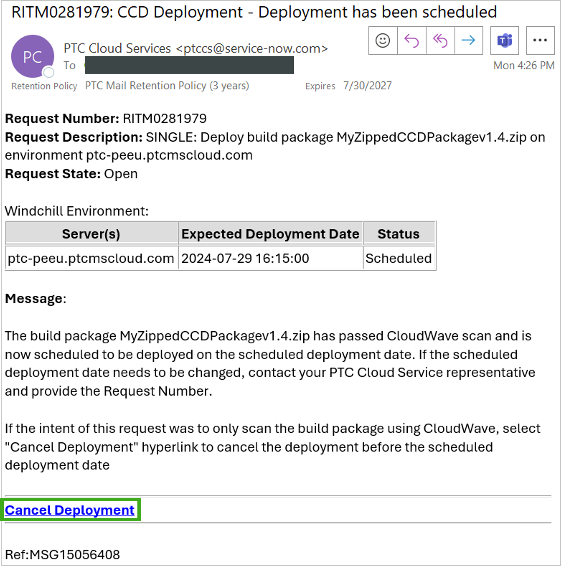 Manage a Windchill+ CCD Integration Workflow | tutorial | PTC Learning ...
