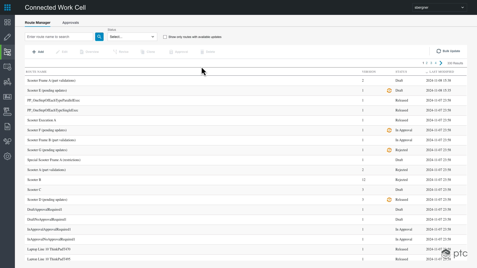 Ptc Cwc CWC Route Versioning | tutorial | PTC Learning Connector