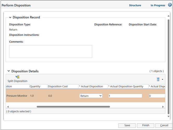 Nonconformance Disposition Plan and Disposition | tutorial | PTC ...