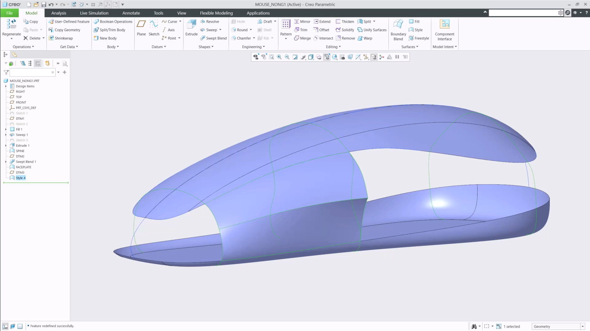 Support for Non-G1 Chain in Surface Creation | tutorial | PTC Learning ...