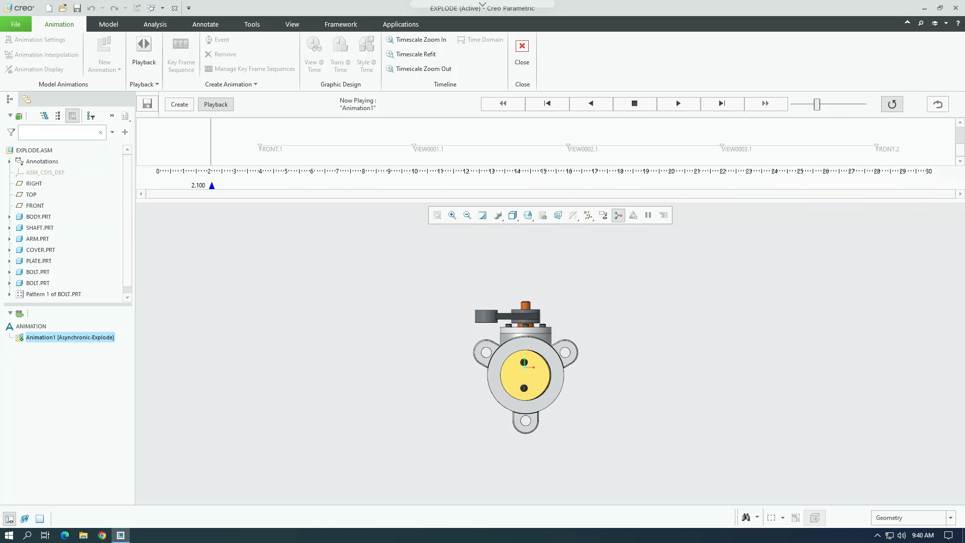 Turntable | tutorial | PTC Learning Connector