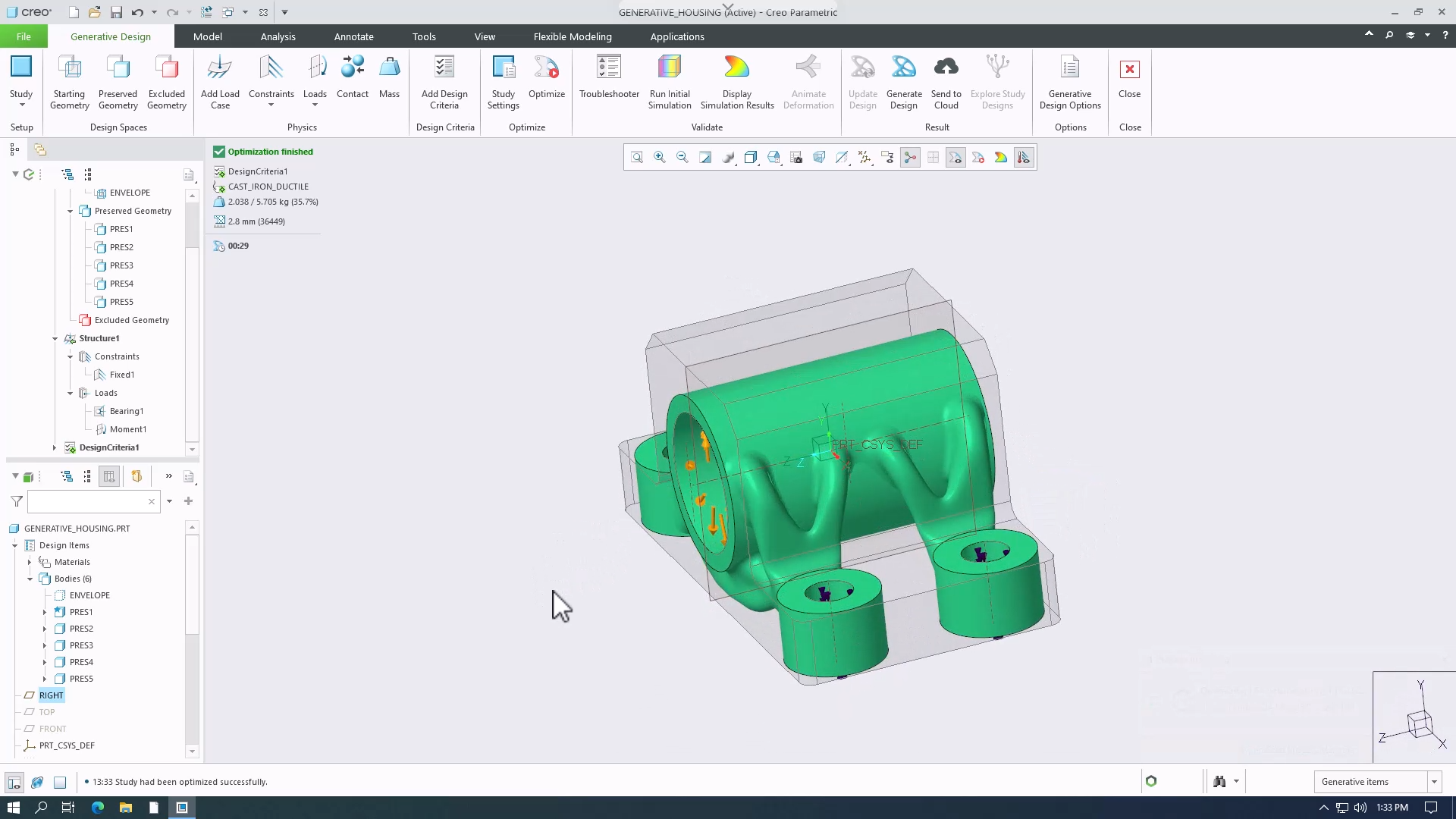 Ptc Tutorial Models Planar Symmetry | tutorial | PTC Learning Connector