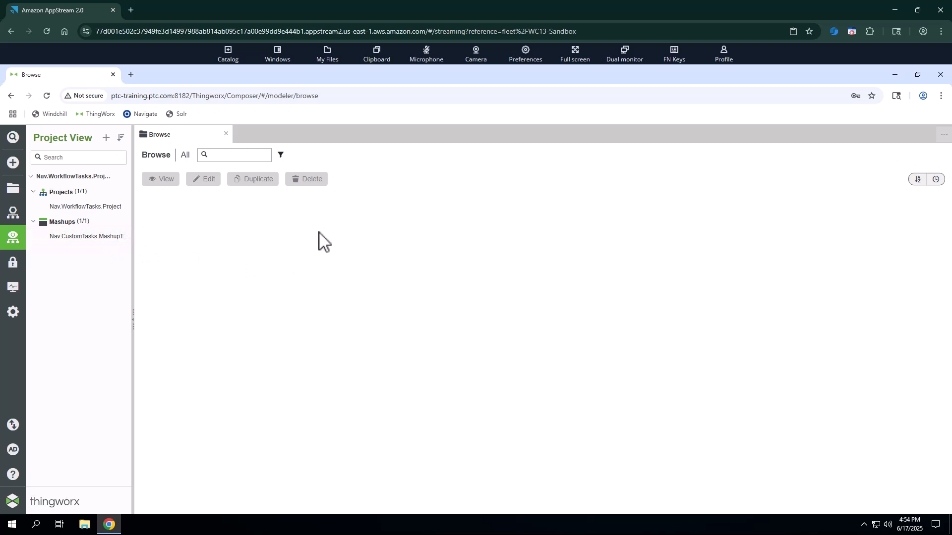 Load Project Entities | tutorial | PTC Learning Connector
