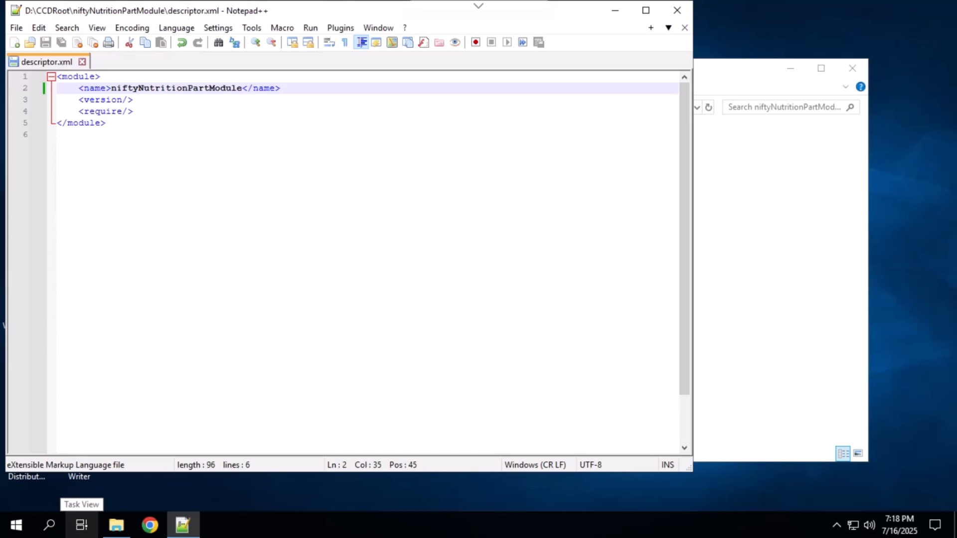 Rename the Default Custom Module | tutorial | PTC Learning Connector