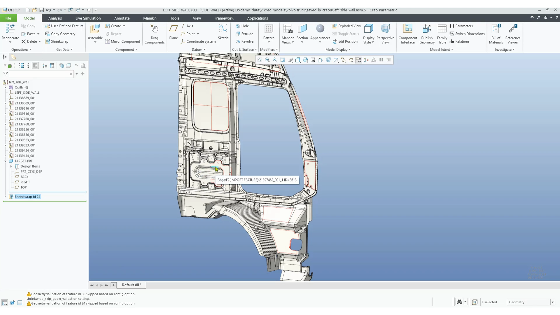 Copying Information From Multiple Models into a Single Model Using ...