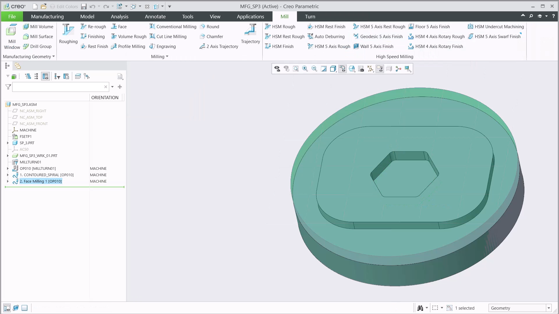 Face Milling Spiral Toolpath Improvement and Gouge Protection ...