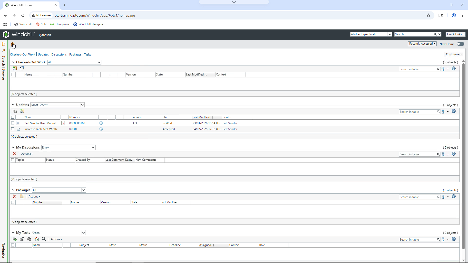 Object Revision Control | tutorial | PTC Learning Connector