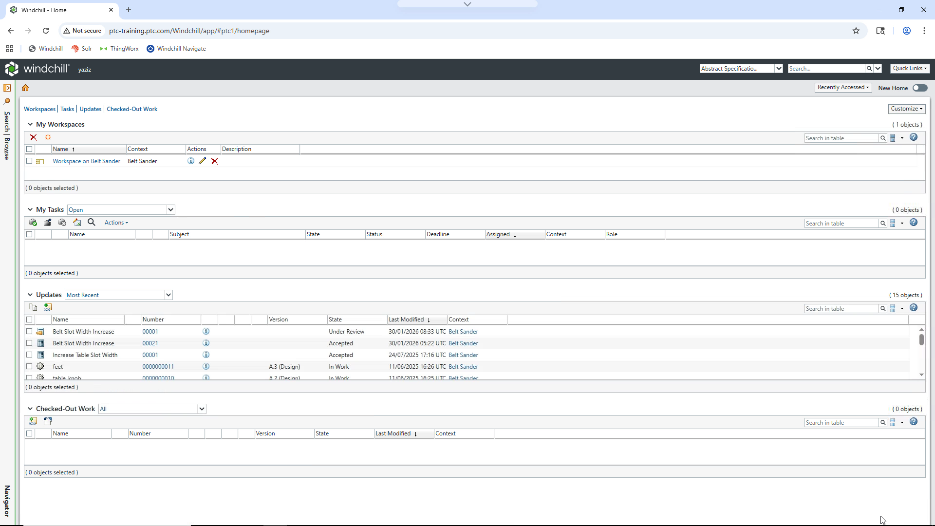 Analyze a Change Request | tutorial | PTC Learning Connector