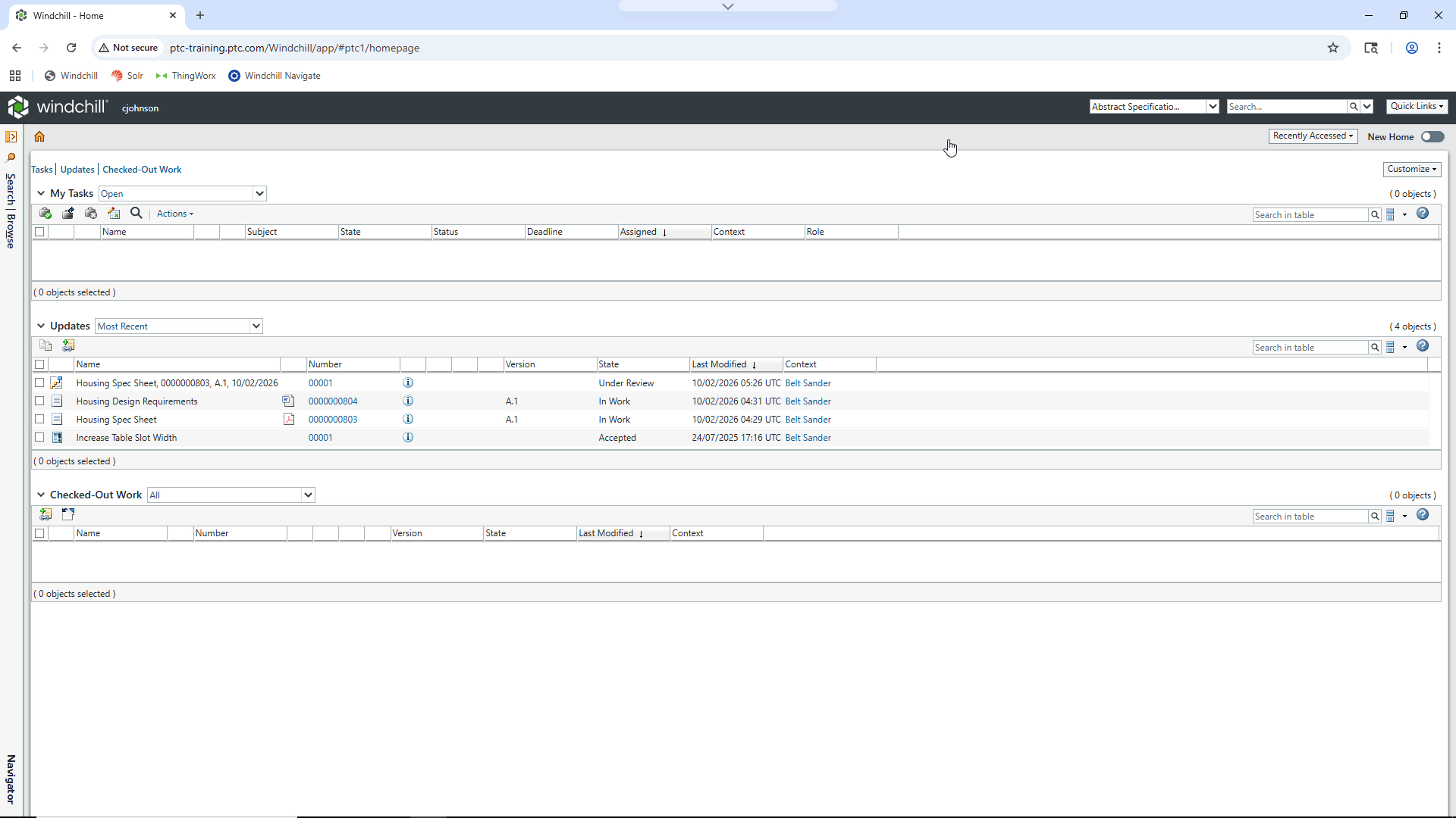 Create a Promotion Request | tutorial | PTC Learning Connector