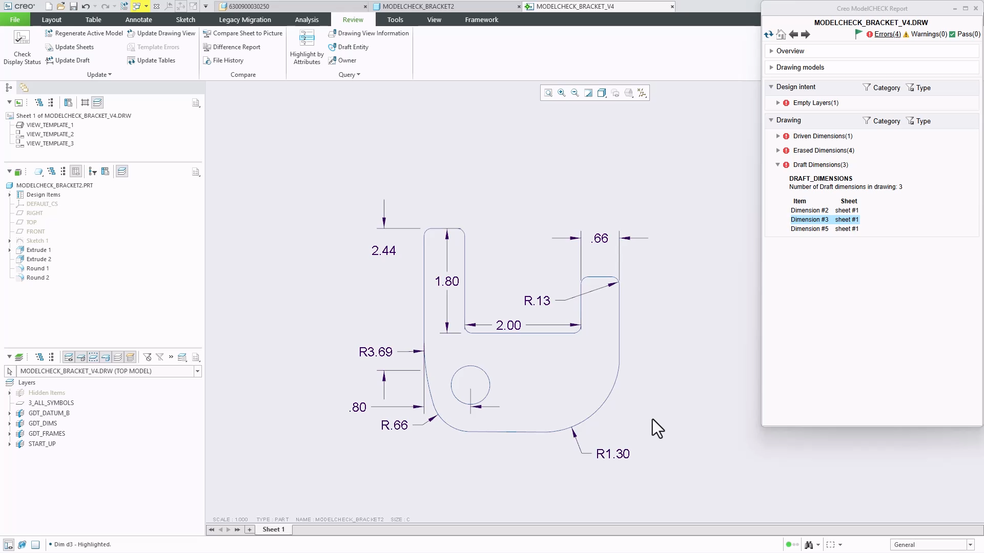 New ModelCHECK Checks | tutorial | PTC Learning Connector