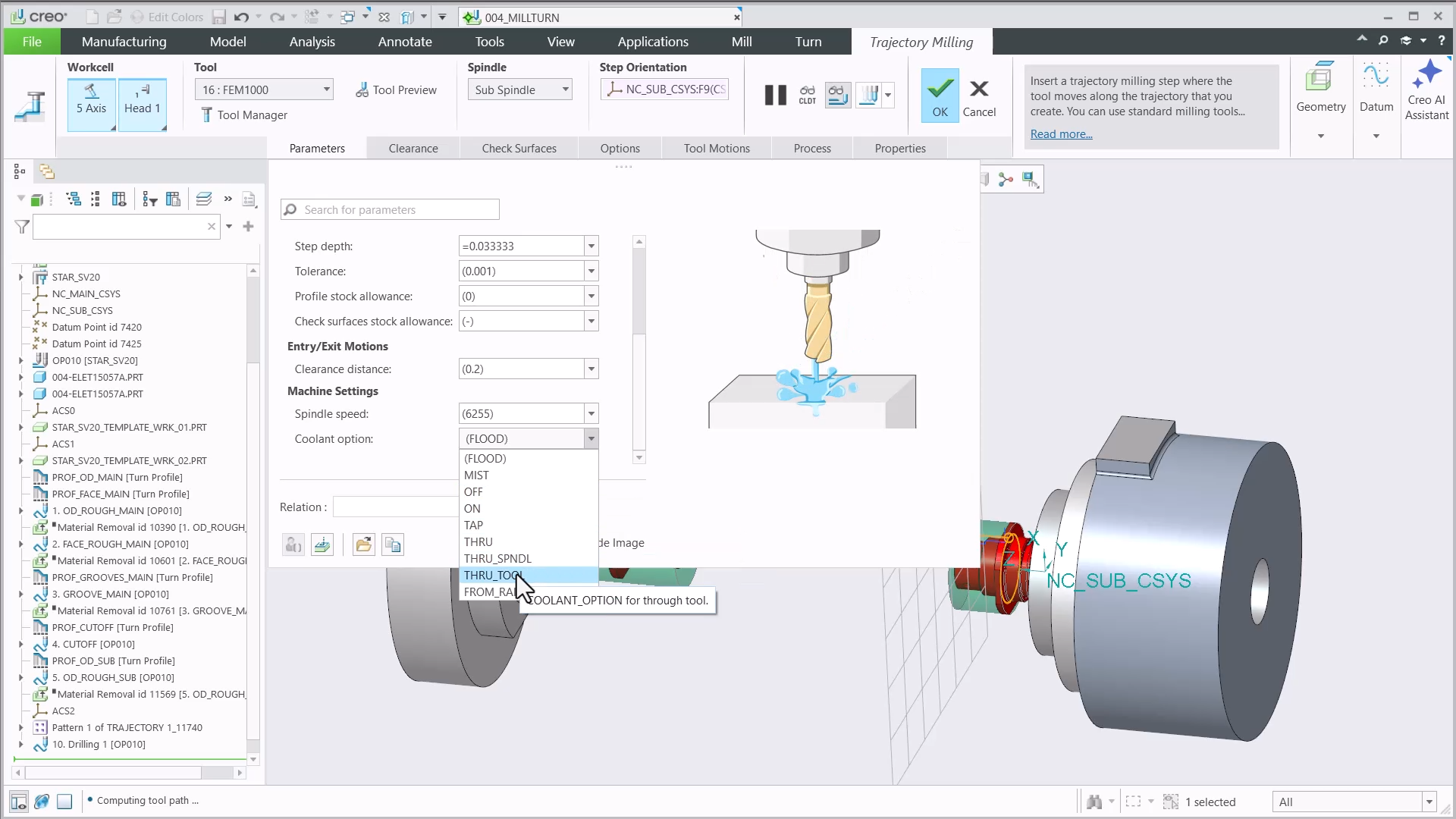 UX Redesign of NC Parameters | tutorial | PTC Learning Connector