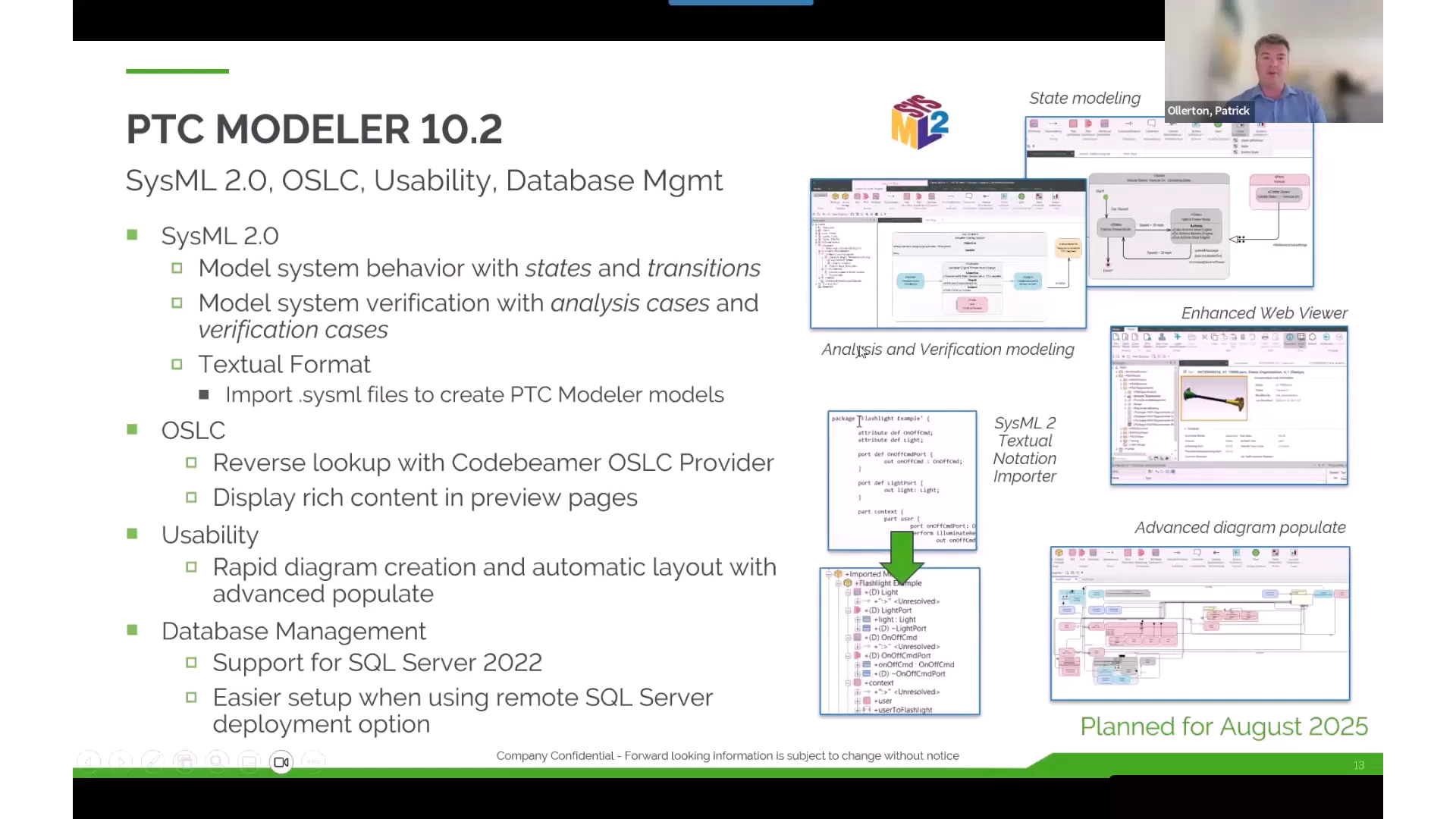 PTC Modeler 10.2 What’s New Webinar | Webinar | PTC Learning Connector